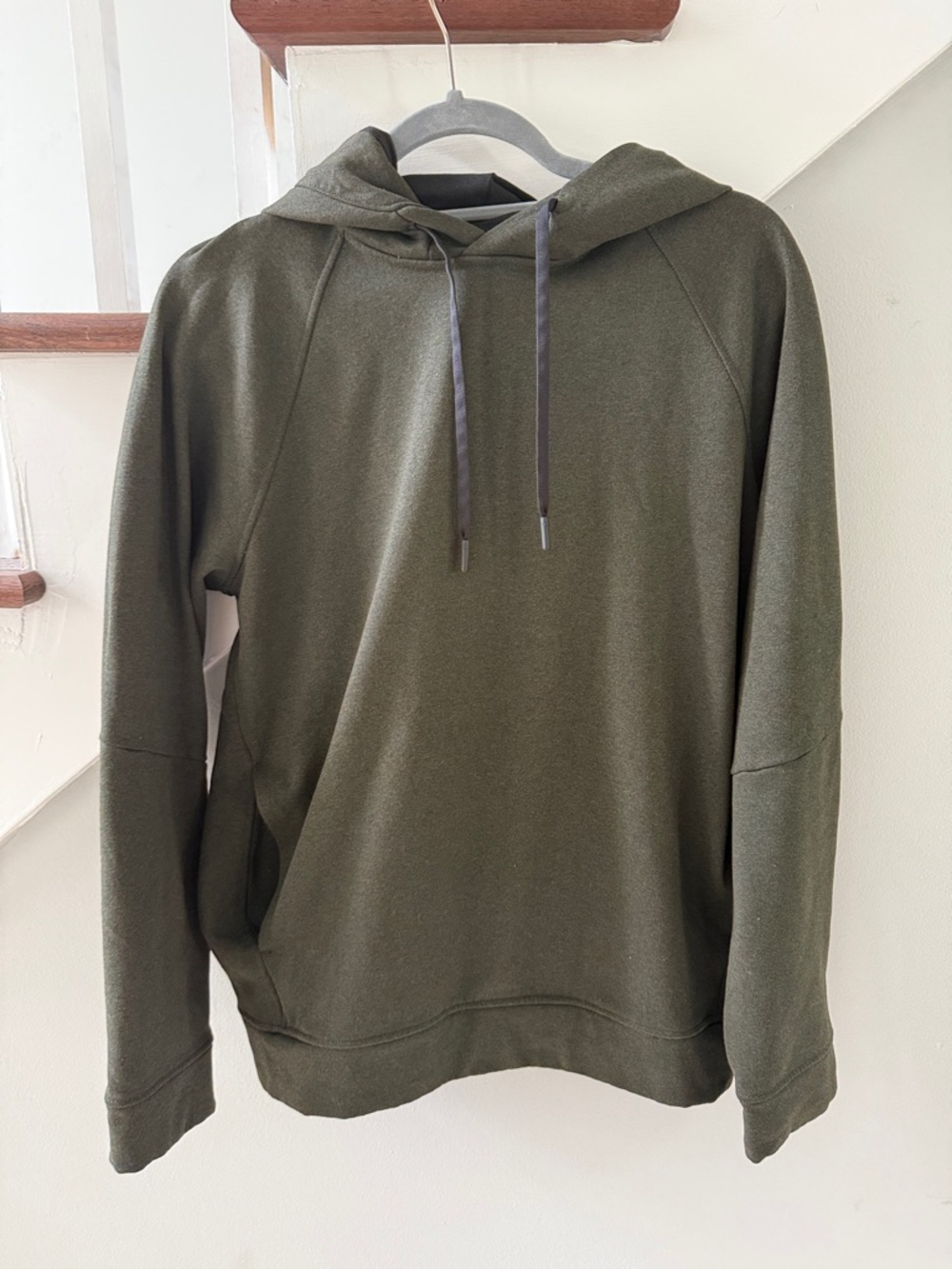 lululemon athletica Olive Green Hooded Pullover